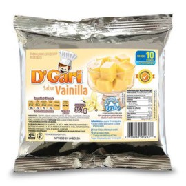 REMATE Gelatina Vainilla Bsa. 350 grs. P/10 Lts. FOOD SERVICE Gari
