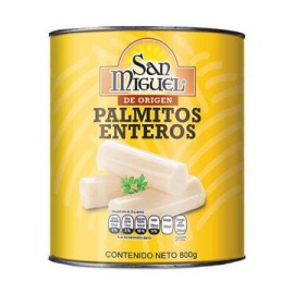Corazones de Palmito San Miguel 800g enteros Lata