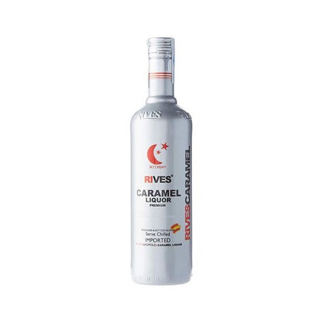 REMATE Vodka caramelo Rives Botella de 700 mL