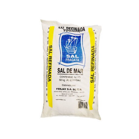 Sal de Mesa Fragata Bulto de 50 Kg