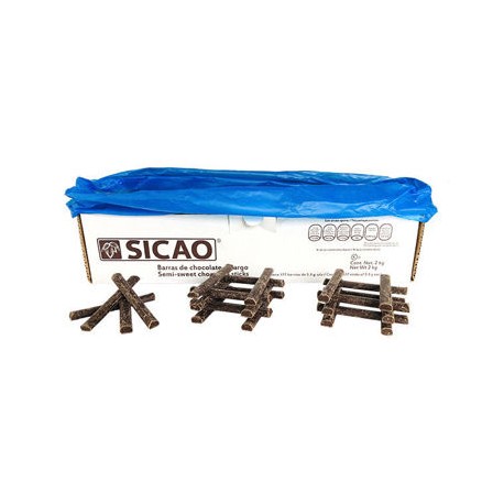 Chocolate en Barrita Sicao Paquete 2 Kg (377 barras de 5.3g) 7169401-A99