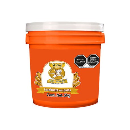 Crema de cacahuate Don Pancho Cubeta de 5 kg (IEPS INC.)
