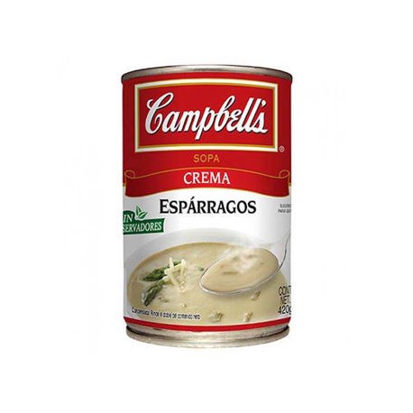 Crema de Esparragos Campbells Lata de 420 g