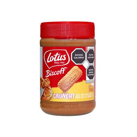 Crema Untable de galleta Lotus Biscoff 380gr (IEPS INC)