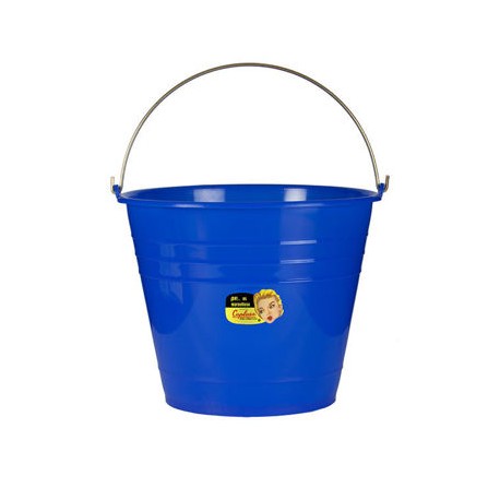 Cubeta de plastico No. 6 azul Cuplasa Capacidad de 2 litros