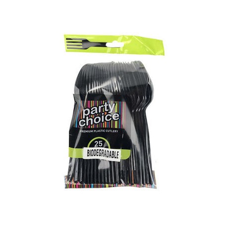 Cuchara Negra Jumbo Party Choice 500 Piezas