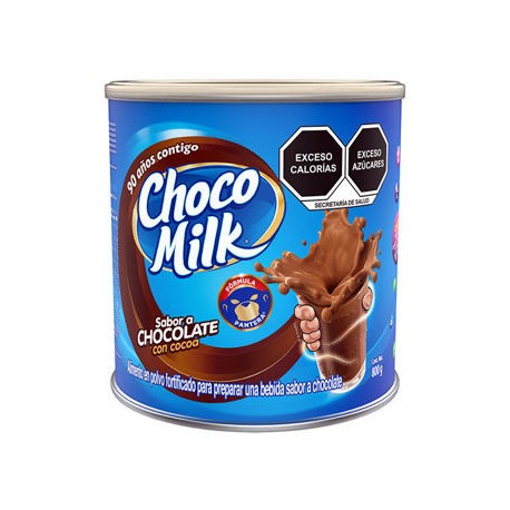 Chocolate en polvo Chocomilk Lata de 800 g (IEPS inc.)