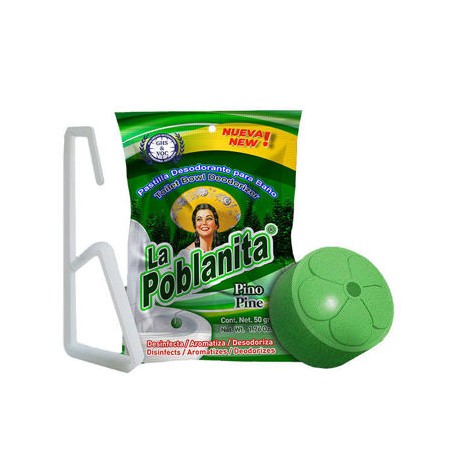 Desodorante para Baños La Poblanita Pastilla de 50g
