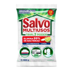 Detergente en polvo Salvo Multiusos 10/900 g