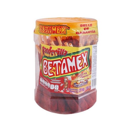 Dulce banderilla tamarindo Betamex Bote de 50 piezas (IEPS inc.)