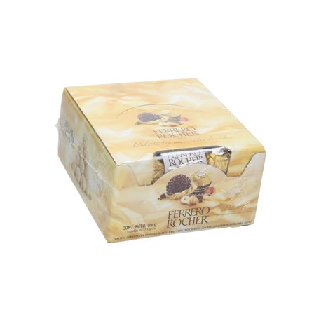 Chocolate Ferrero Rocher con 8 bolsas de 3 piezas (IEPS inc.)
