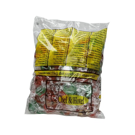 Dulce de sabores Surtido Napolitano Laposse Bolsa de 1 Kg (IEPS inc.)