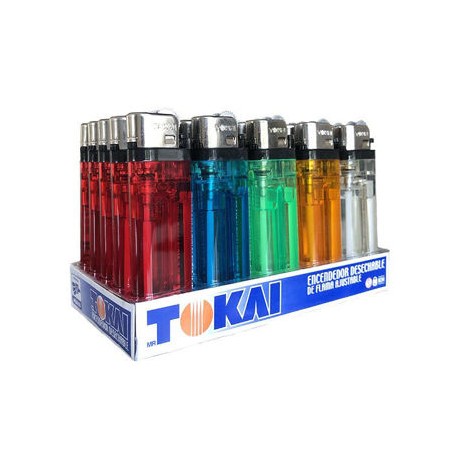 Encendedor Tokai Paquete de 25 piezas