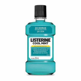Enjuague bucal Listerine Cool Mint 12 piezas de 250 mL