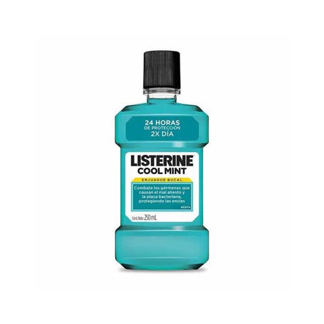 Enjuague bucal Listerine Cool Mint 12 piezas de 250 mL