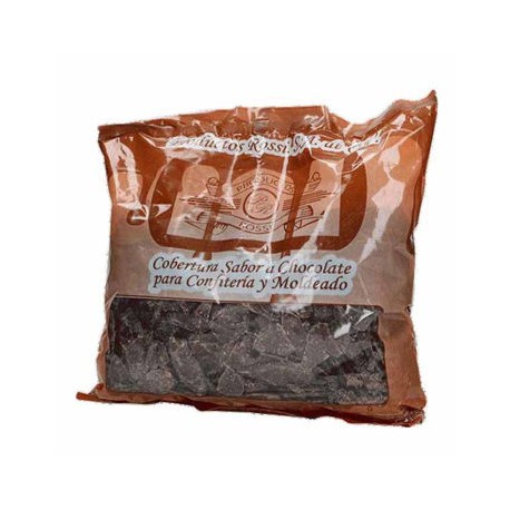 Chocolate semiamargo Cobertura Rossi Bolsa de 1 Kg (IEPS inc.)