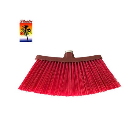 Escoba Vinilo color rojo para baños Palma de Oro Sin baston