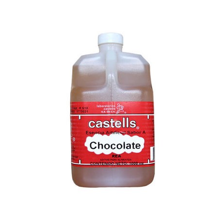 Esencia de chocolate Castells Botella de 1 L