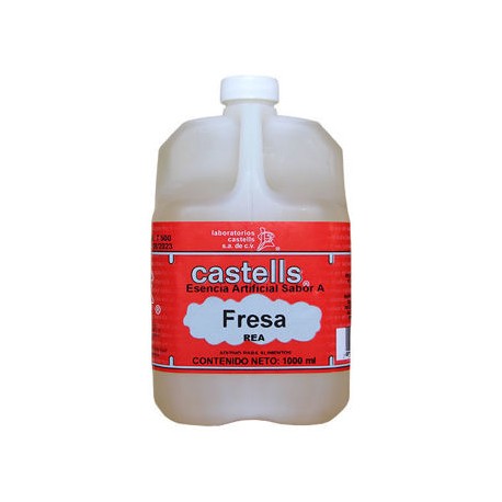 Esencia de fresa Castells Botella de 1 L