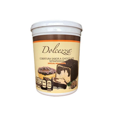 Chocolate para pastel Dolcezza 1 Kg (IEPS inc.)