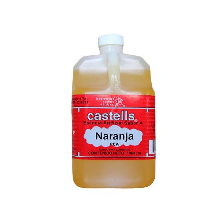 Esencia de naranja Castells Botella de 1 L