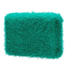 Fibra fregon con esponja interna color verde Aseo