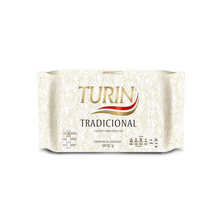 Chocolate semiamargo Turin Marqueta 1 Kg(IEPS INC.)