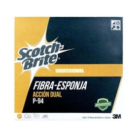 Fibra verde con esponja P94 Scotch-Brite