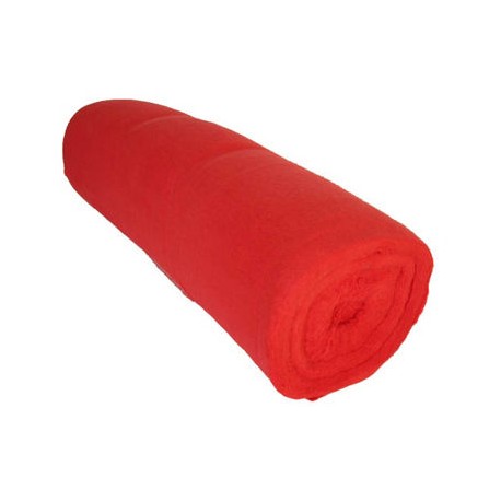 Franela Roja Rollo de 60 cm x 50 m