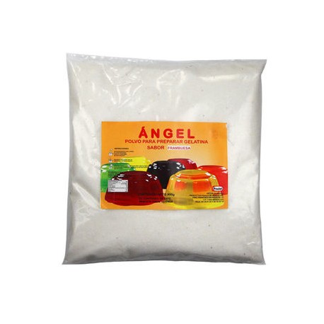 Gelatina Frambuesa Agua Angel 850 g