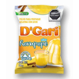 Gelatina Rompope con Leche DGari 720g