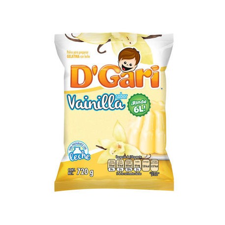Gelatina Vainilla LECHE DGari 720 g